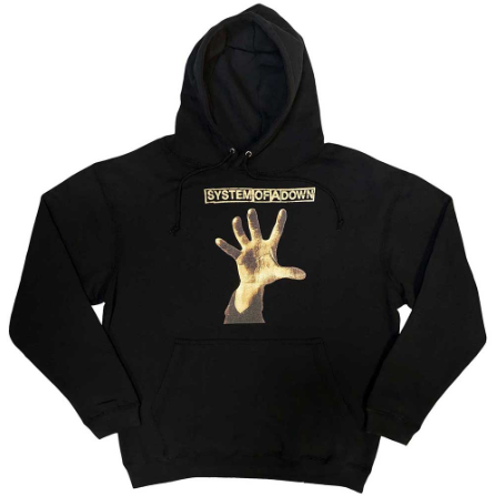SYSTEM OF A DOWN - HOODIE HAND -XLARGE-