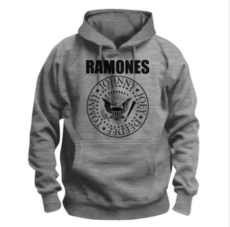 RAMONES - HOODIE PRESIDENTIAL SEAL -LARGE-