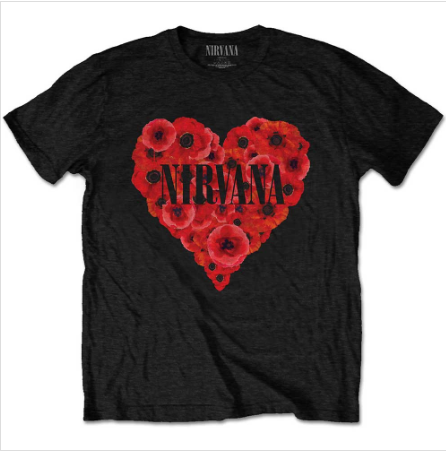 NIRVANA - POPPY HEART -LARGE-