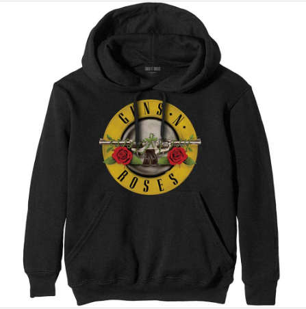 GUNS N' ROSES - HOODIE CLASSIC LOGO -XLARGE-