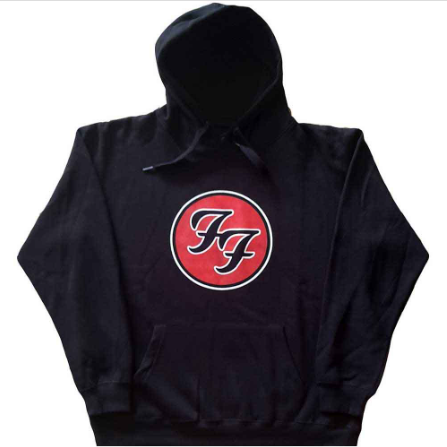 FOO FIGHTERS - HOODIE FF LOGO -XLARGE-