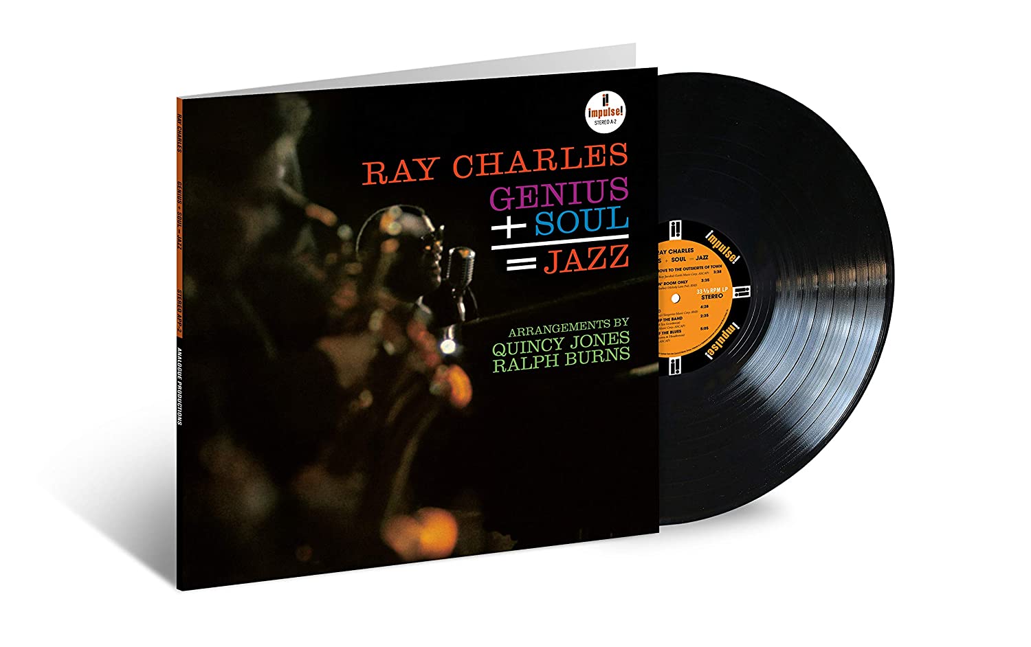CHARLES, RAY - GENIUS & SOUL = JAZZ -ACOUSTIC SOUNDS SERIES-