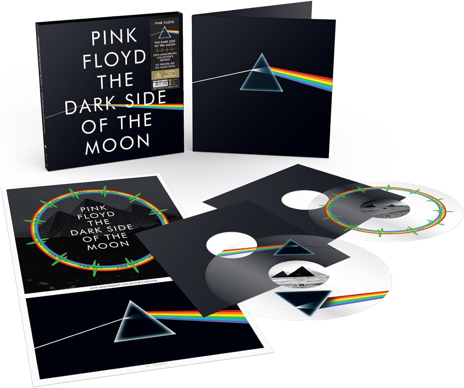 PINK FLOYD - THE DARK SIDE OF THE MOON -COLOURED-
