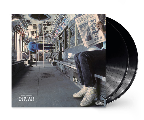 VAMPIRE WEEKEND - ONLY GOD WAS ABOVE US -BLACK VINYL-