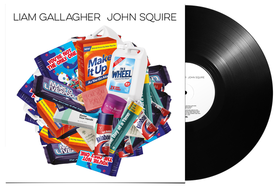 GALLAGHER, LIAM & JOHN SQUIRE - LIAM GALLAGHER, JOHN SQUIRE -BLACK VINYL-