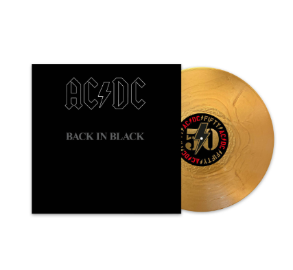 AC/DC - BACK IN BLACK -COLOURED-