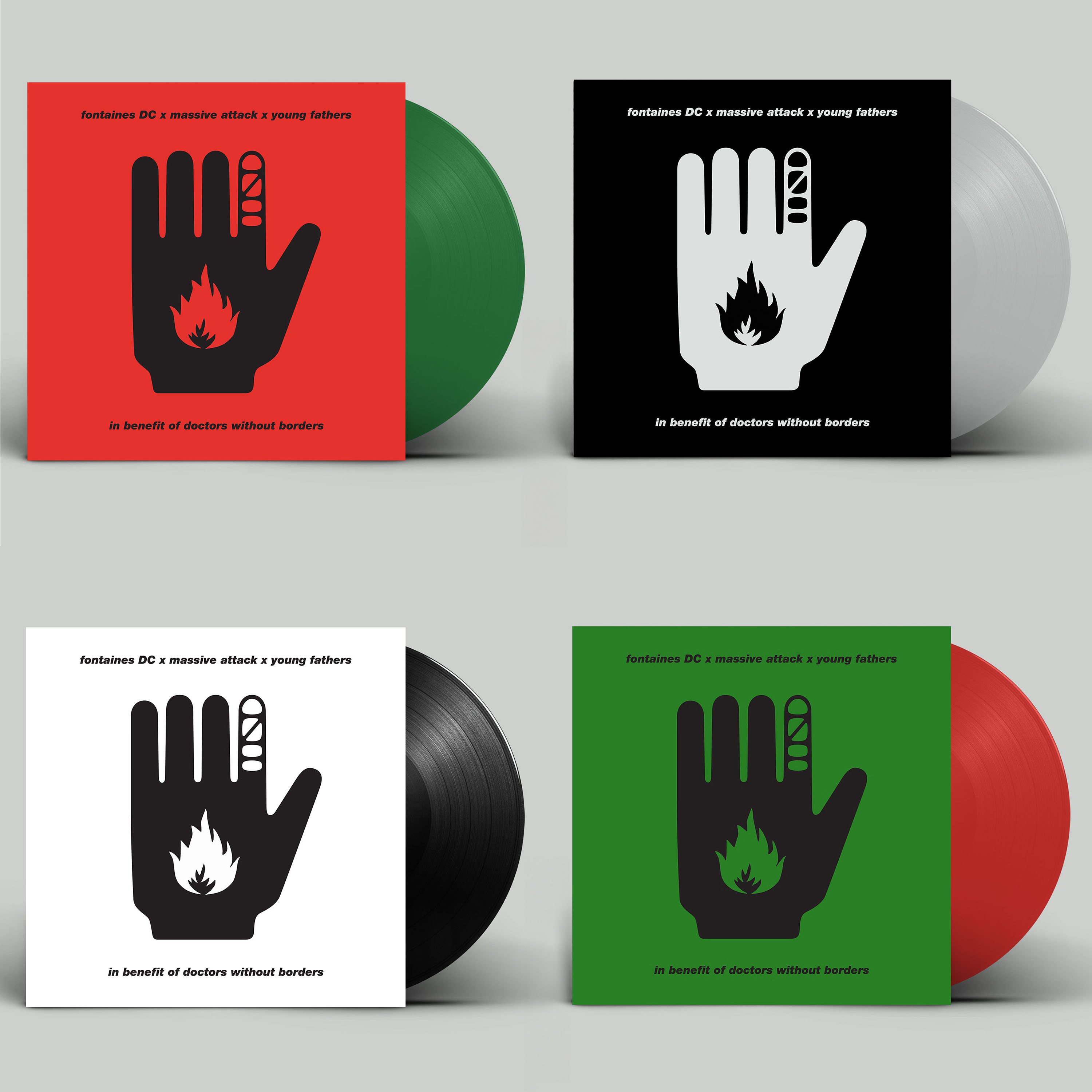YOUNG FATHERS & MASSIVE ATTACK & FONTAINES D.C. - CEASEFIRE
