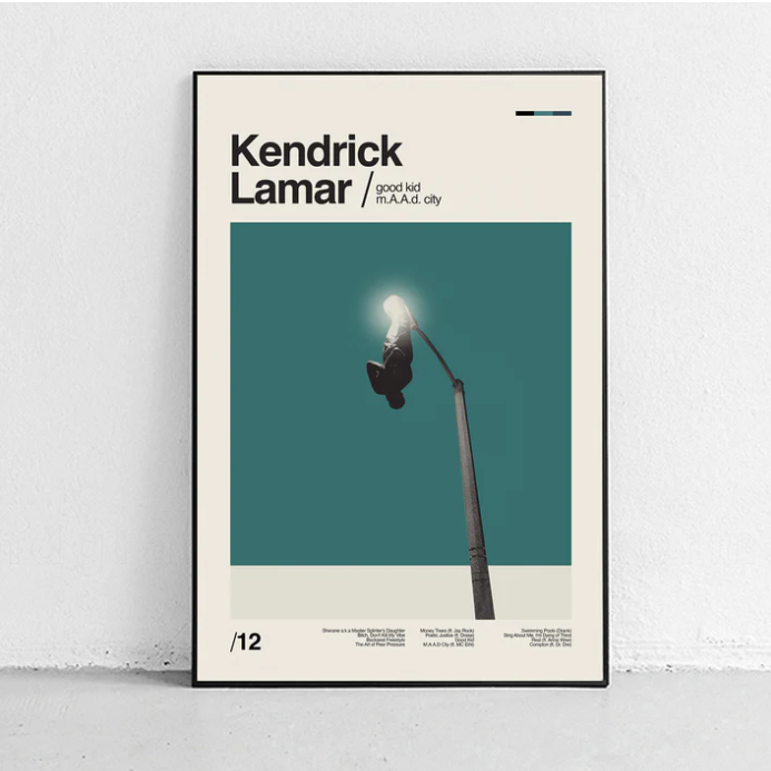 LAMAR, KENDRICK - GOOD KID -SANDGRAIN POSTER 40X60-