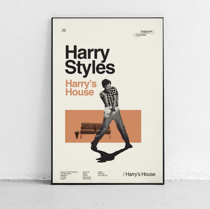 STYLES, HARRY - HARRY'S HOUSE -SANDGRAIN POSTER 40X60-