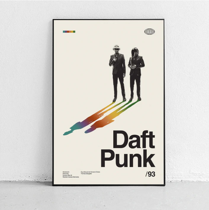 DAFT PUNK - DAFT PUNK -SANDGRAIN POSTER 40X60-