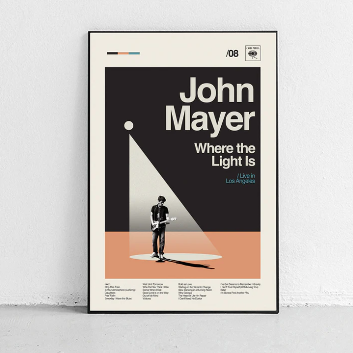 MAYER, JOHN - LIVE -SANDGRAIN POSTER 40X60-
