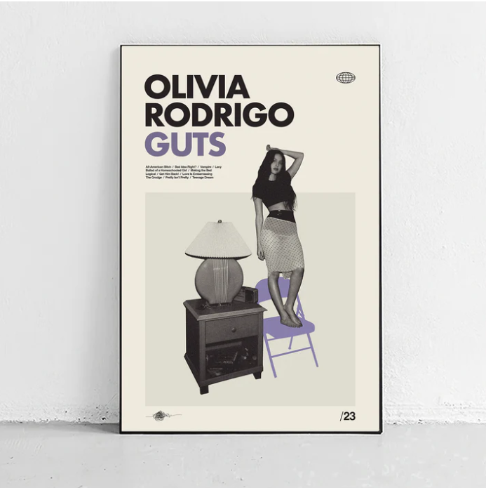 RODRIGO, OLIVIA - GUTS -SANDGRAIN POSTER 40X60-