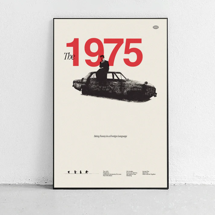 1975, THE - BEING FUNNY -SANDGRAIN POSTER 40X60-