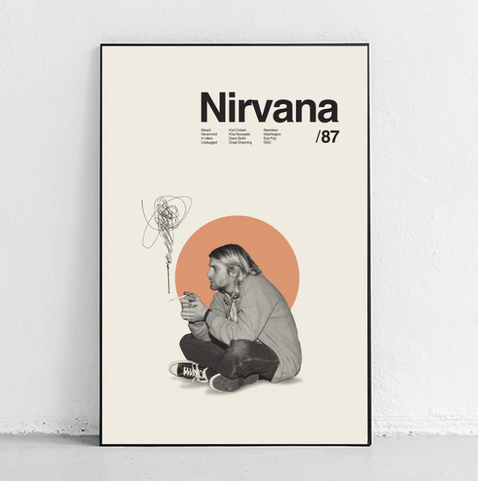 NIRVANA - NIRVANA -SANDGRAIN POSTER 40X60-