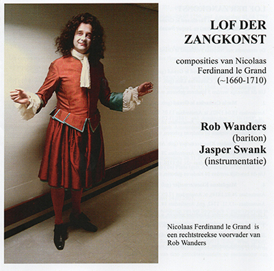 WANDERS, ROB - LOF DER ZANGKONST
