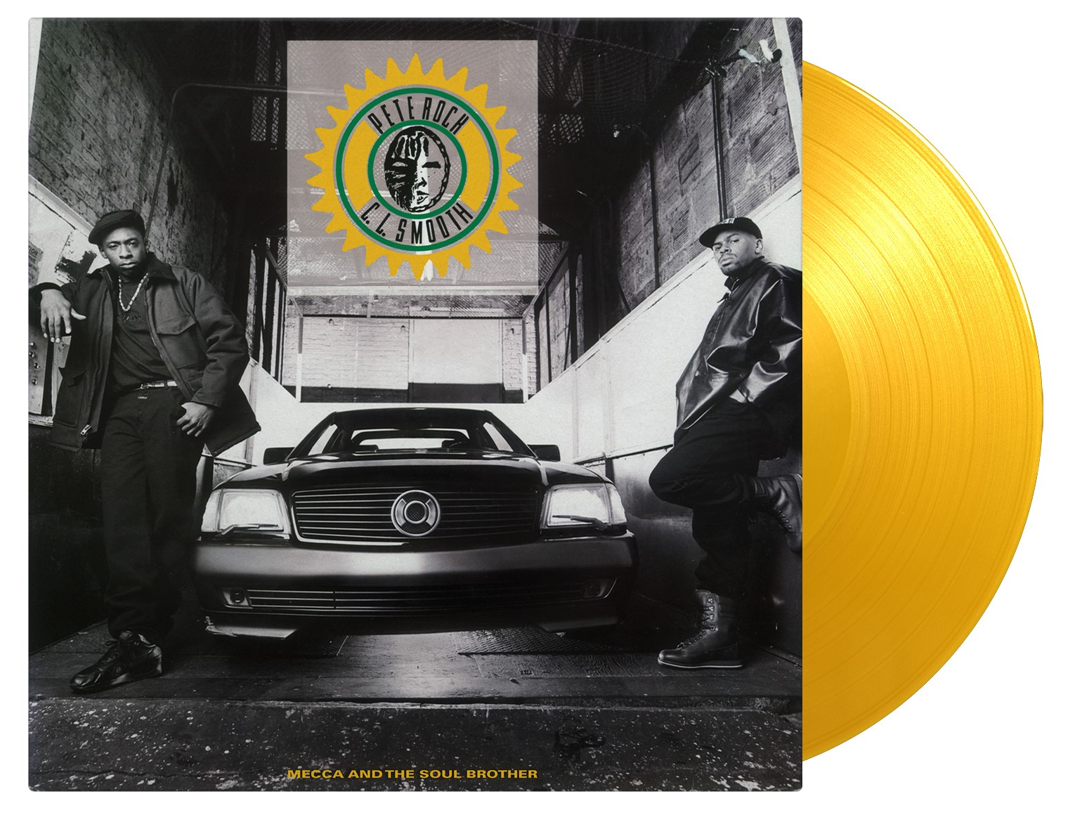 ROCK, PETE & CL SMOOTH - MECCA & THE SOUL BROTHER -TRANSLUCENT YELLOW VINYL-
