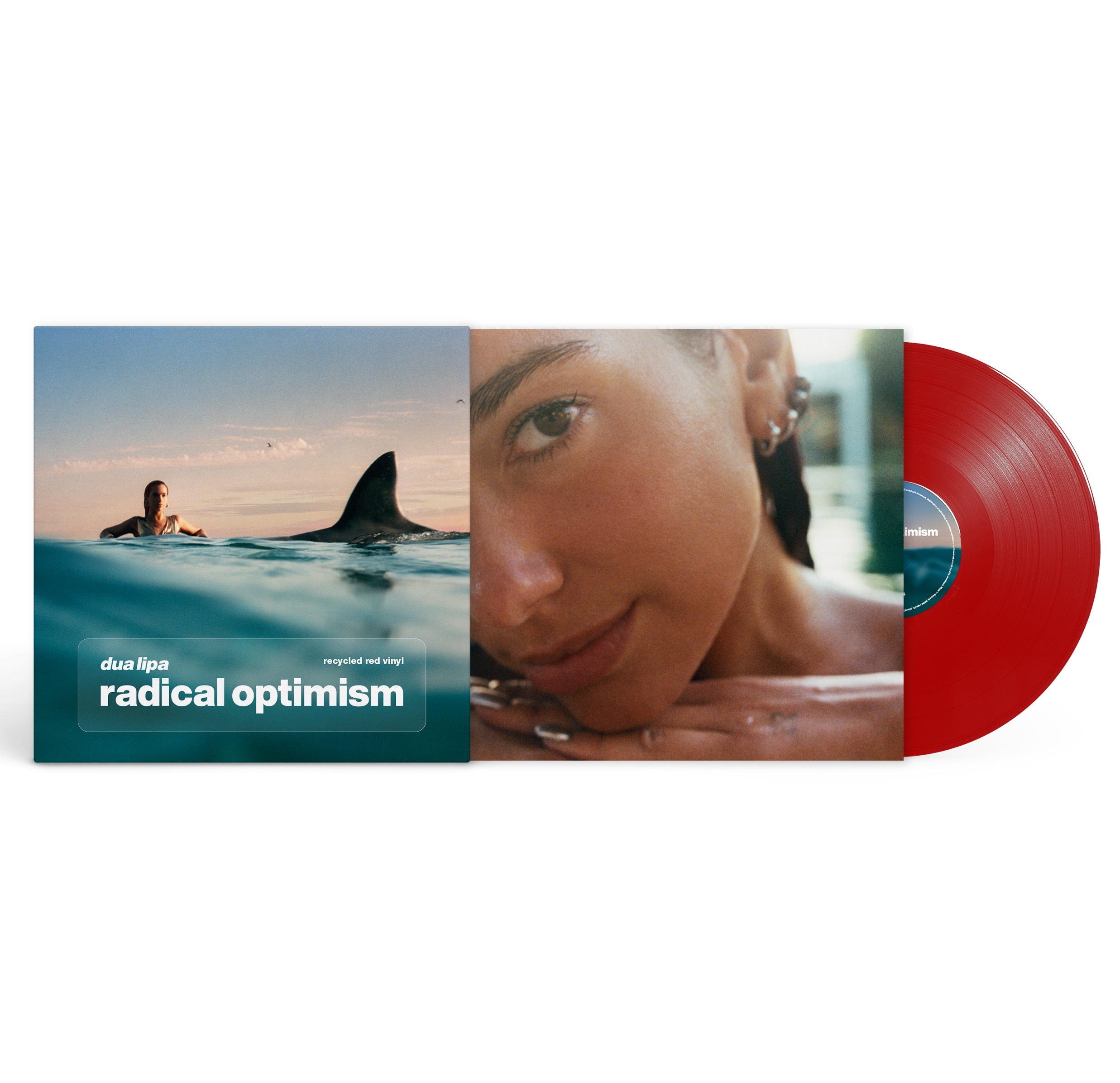 LIPA, DUA - RADICAL OPTIMISM -INDIE ONLY RED COLOURED-