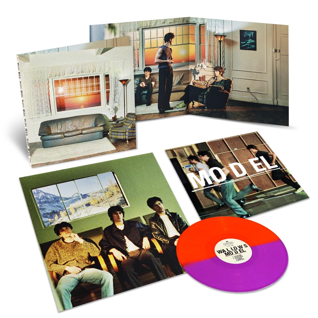 WALLOWS - MODEL -ORCHID ORANGE COLOURED-