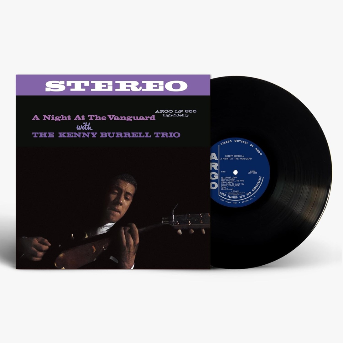KENNY BURRELL TRIO - A NIGHT AT THE VANGUARD