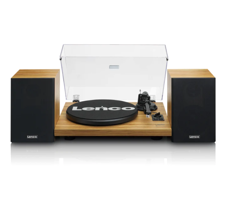 LENCO - PLATENSPELER LS-500 0K MET INGEBOUWDE VERSTERKER EN BLT