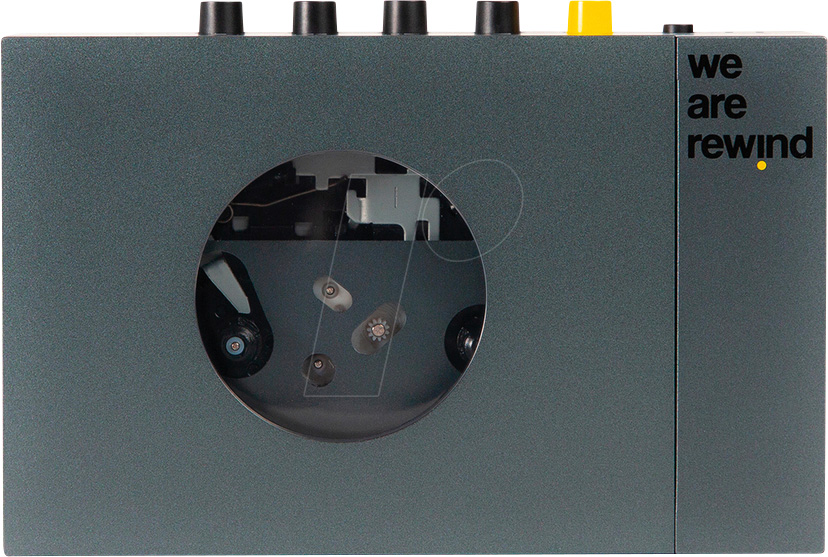 CASSETTE SPELER - PORTABLE BT CASSETTE PLAYER KEITH BLACK