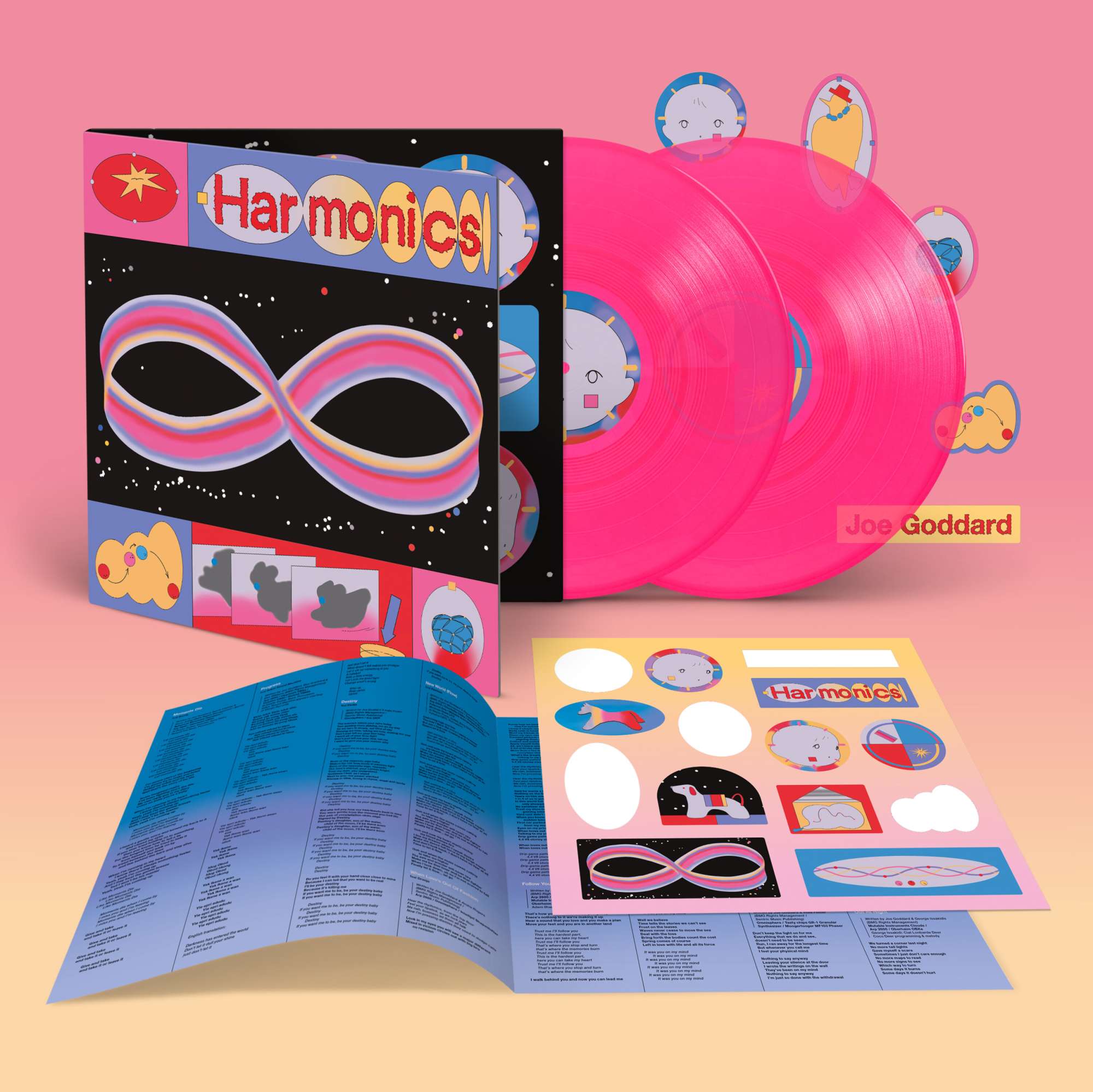 GODDARD, JOE - HARMONICS -PINK TRANSPARENT-