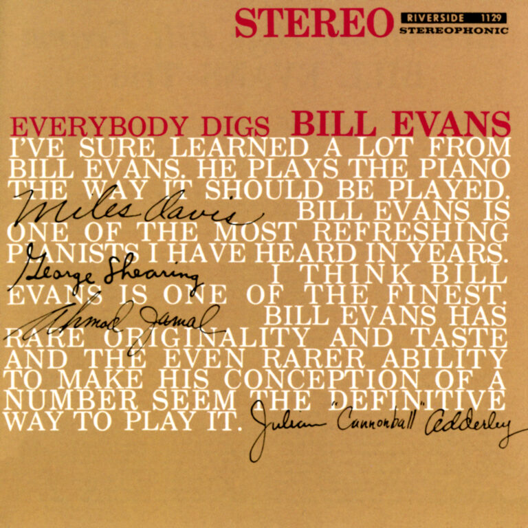 EVANS TRIO, BILL - EVERYBODY DIGS BILL EVANS