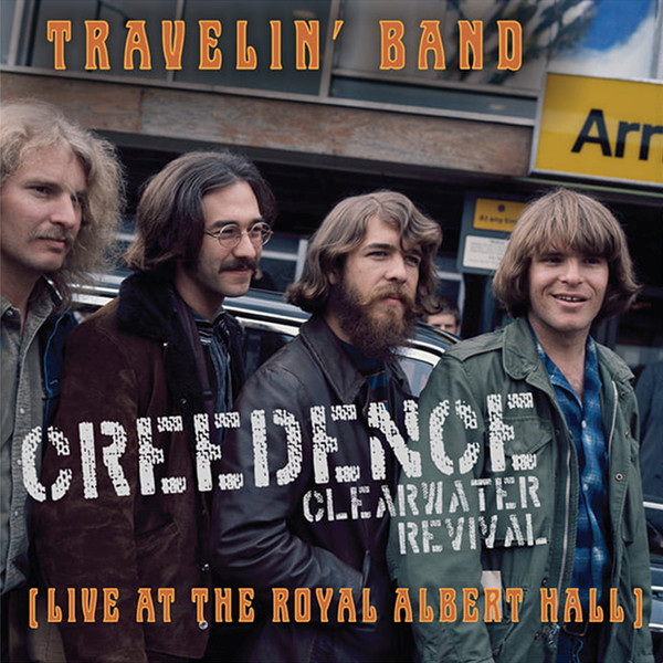CREEDENCE CLEARWATER REVIVAL - TRAVELIN' BAND (LIVE AT ROYAL ALBERT HALL) -COLOURED-