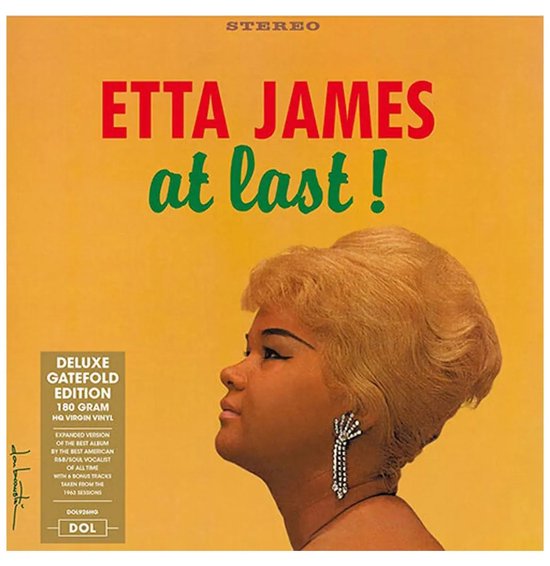 JAMES, ETTA - AT LAST! -GATEFOLD-