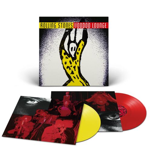 ROLLING STONES - VOODOO LOUNGE -SOLID RED/YELLOW VINYL-