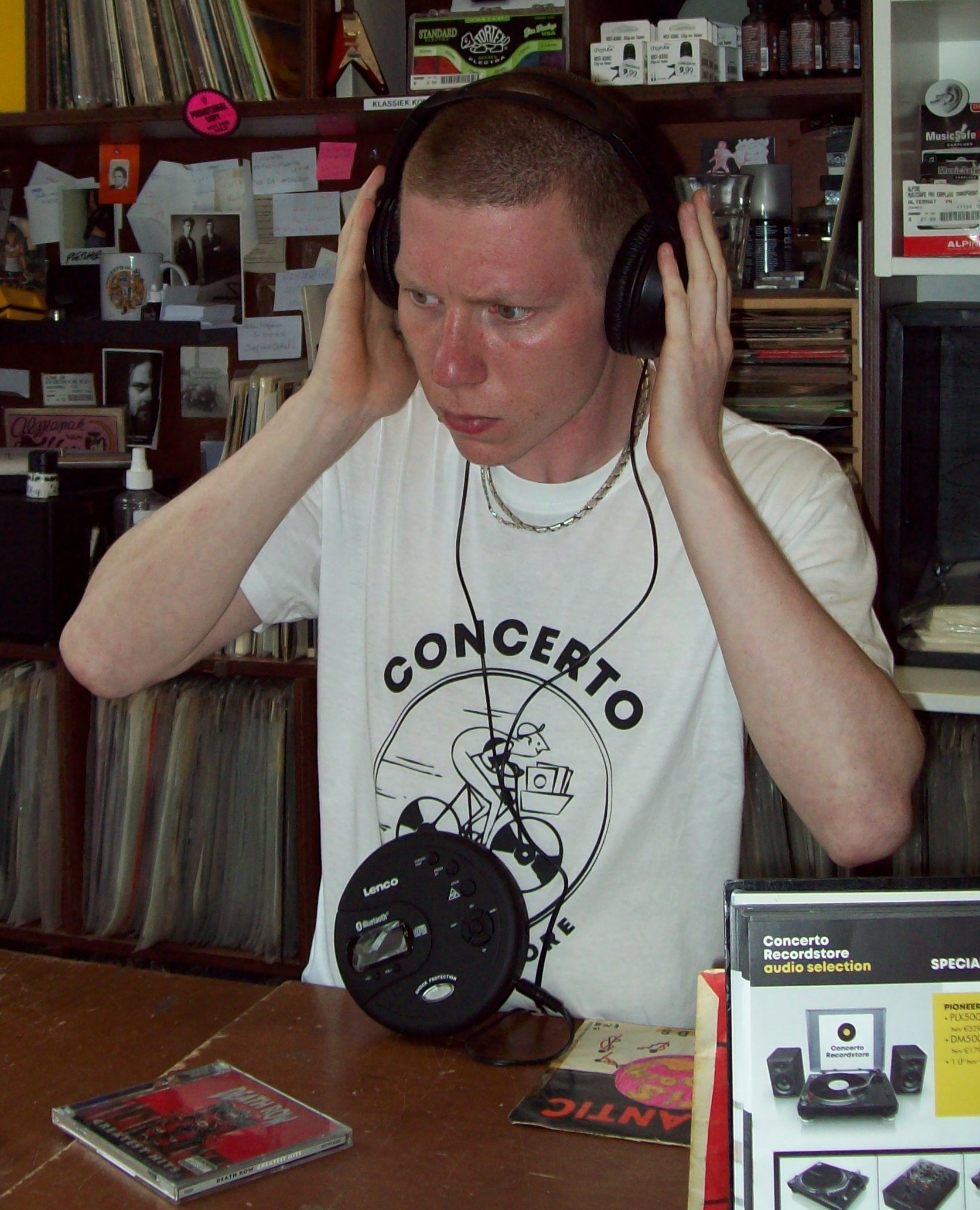 CONCERTO - FIETSMANNETJE (WIT, XLARGE)