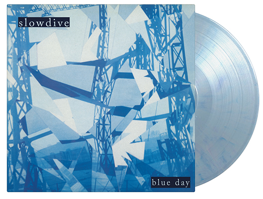 SLOWDIVE - BLUE DAY (BLUE & WHITE MARBLED VINYL)