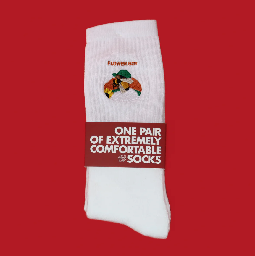 SOCKS - TYLER THE CREATOR FLOWER BOY SOCKS SIZE 39-42