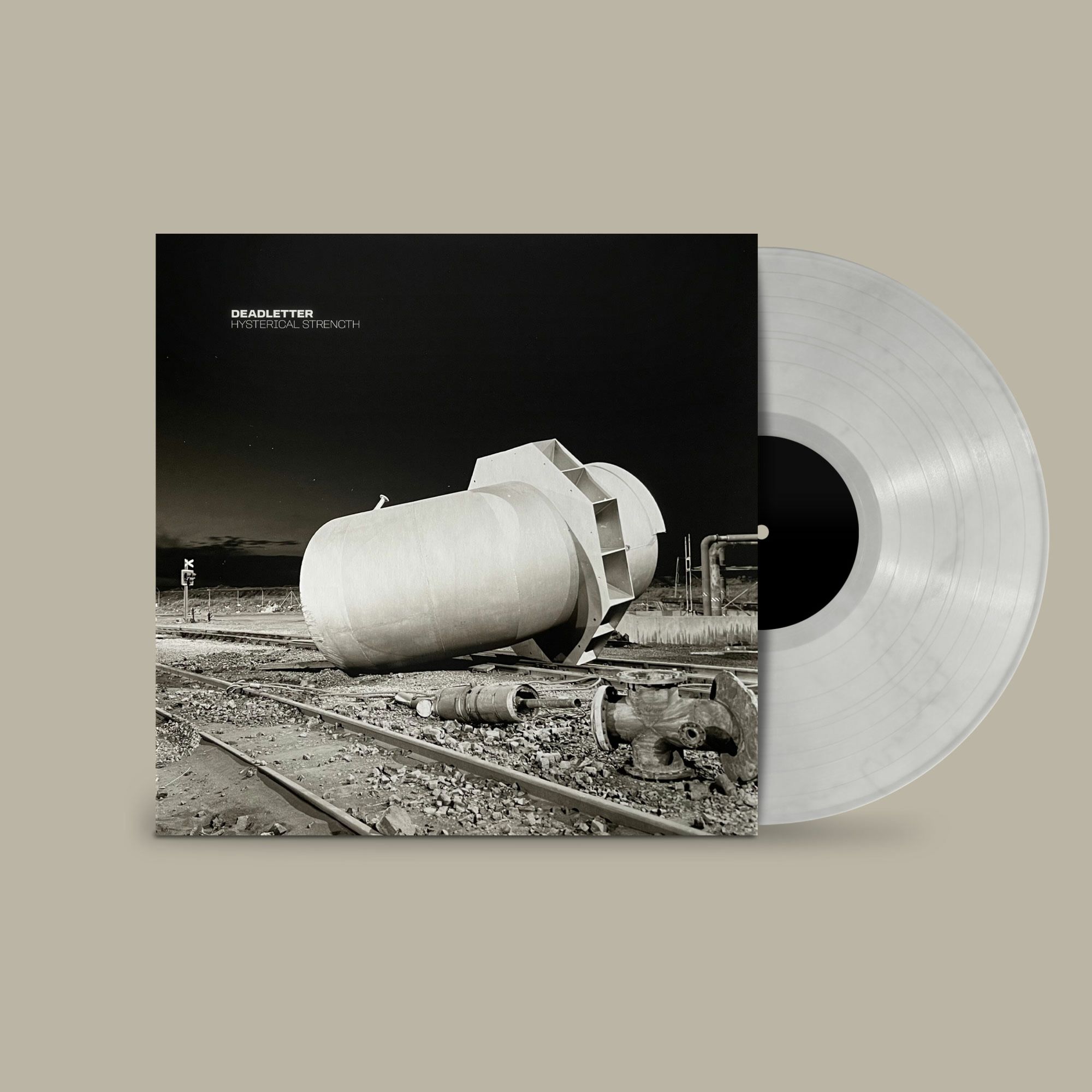 DEADLETTER - HYSTERICAL STRENGTH -WHITE LP-