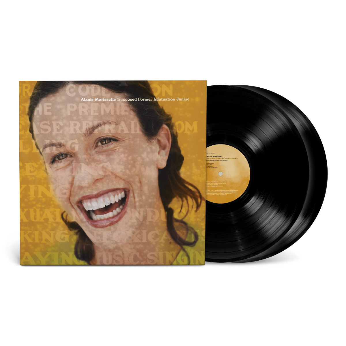 MORISSETTE, ALANIS - SUPPOSED FORMER INFATUATION JUNKIE -BLACK VINYL-