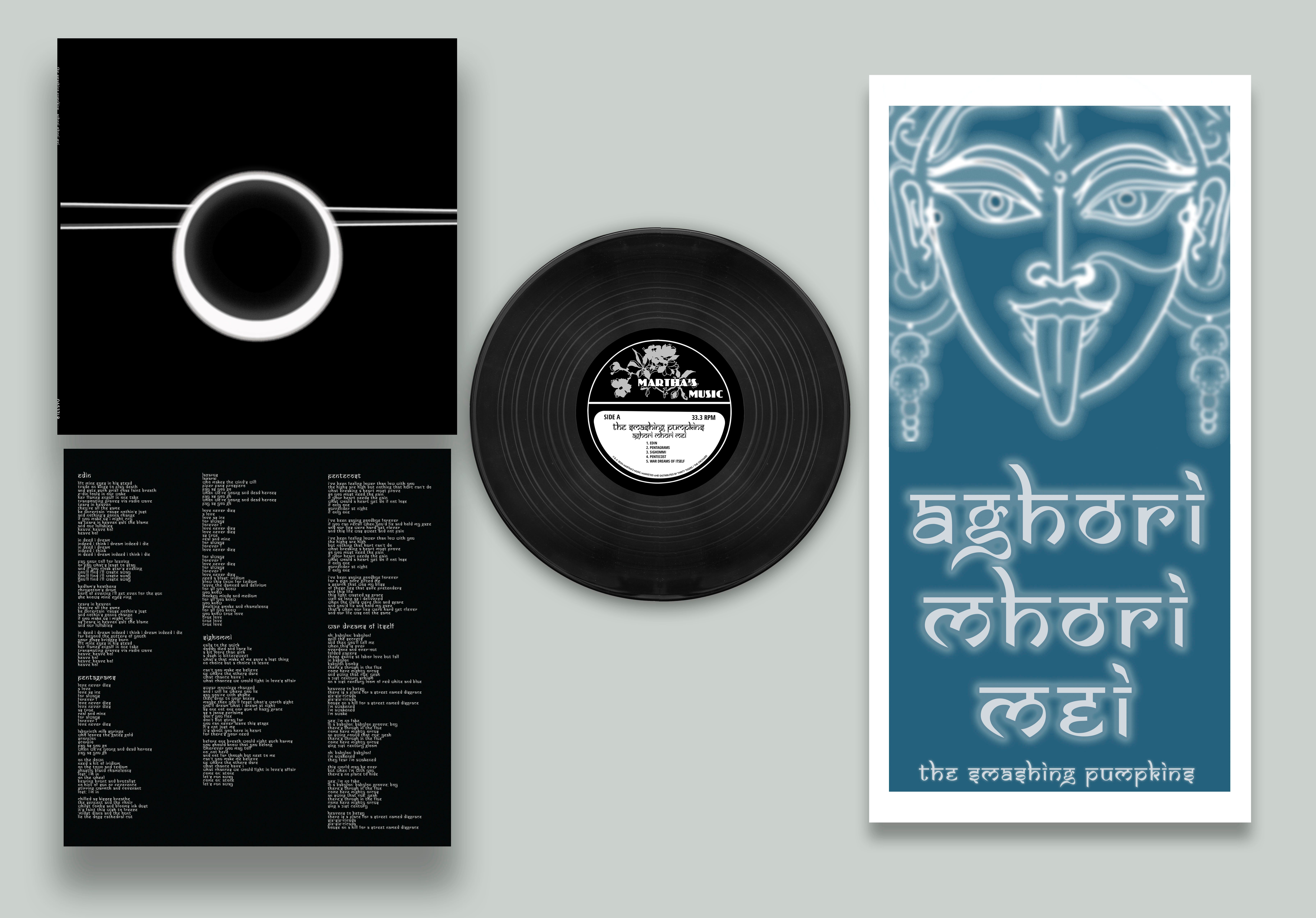SMASHING PUMPKINS - AGHORI MHORI MEI -INDIE ONLY + POSTER-