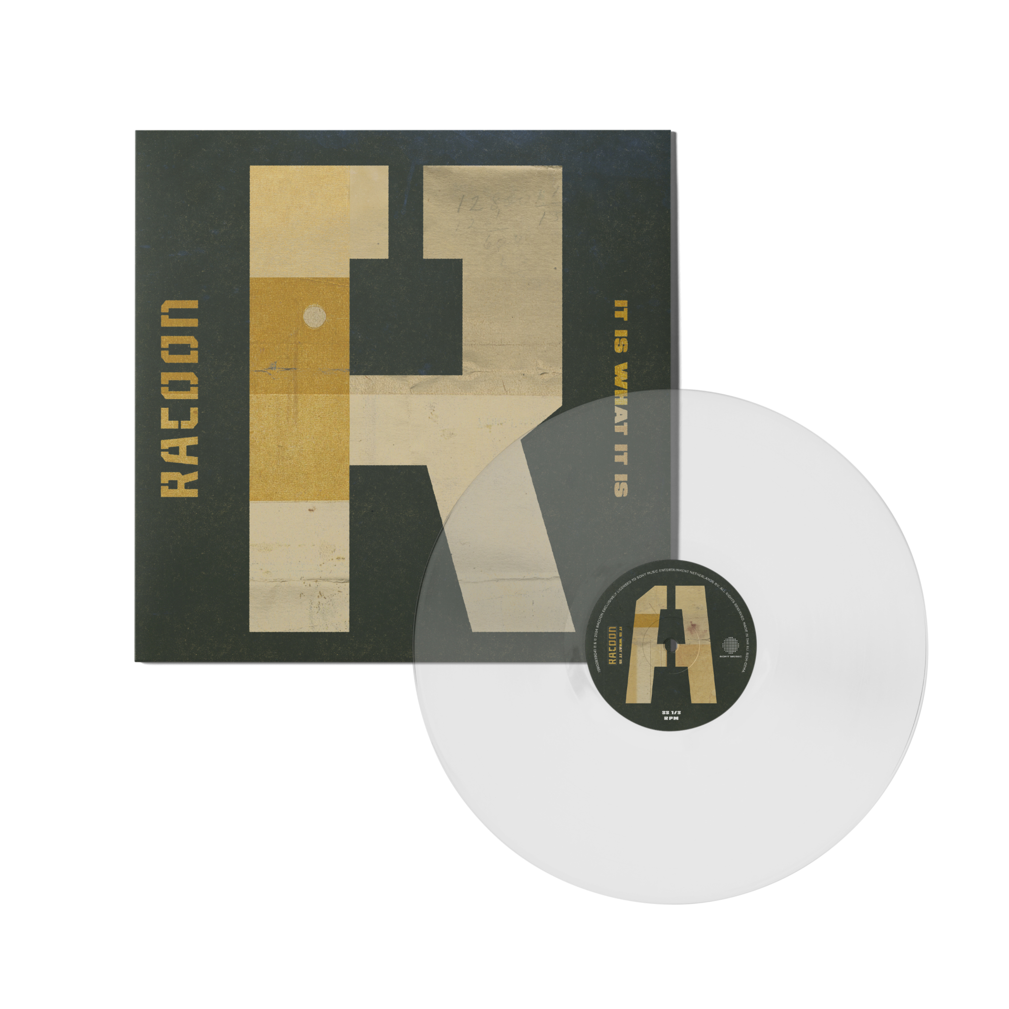 RACOON - IT IS WHAT IT IS -TRANSPARENT VINYL-