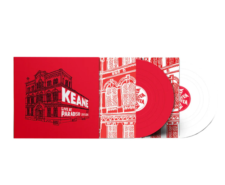 KEANE - LIVE AT PARADISO 29.11.04 -COLOURED-