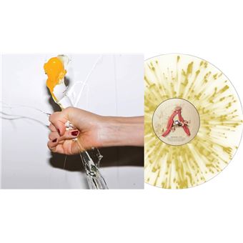 YEAH YEAH YEAH'S - IT'S BLITZ -SOLID WHITH YELLOW SPLATTER-