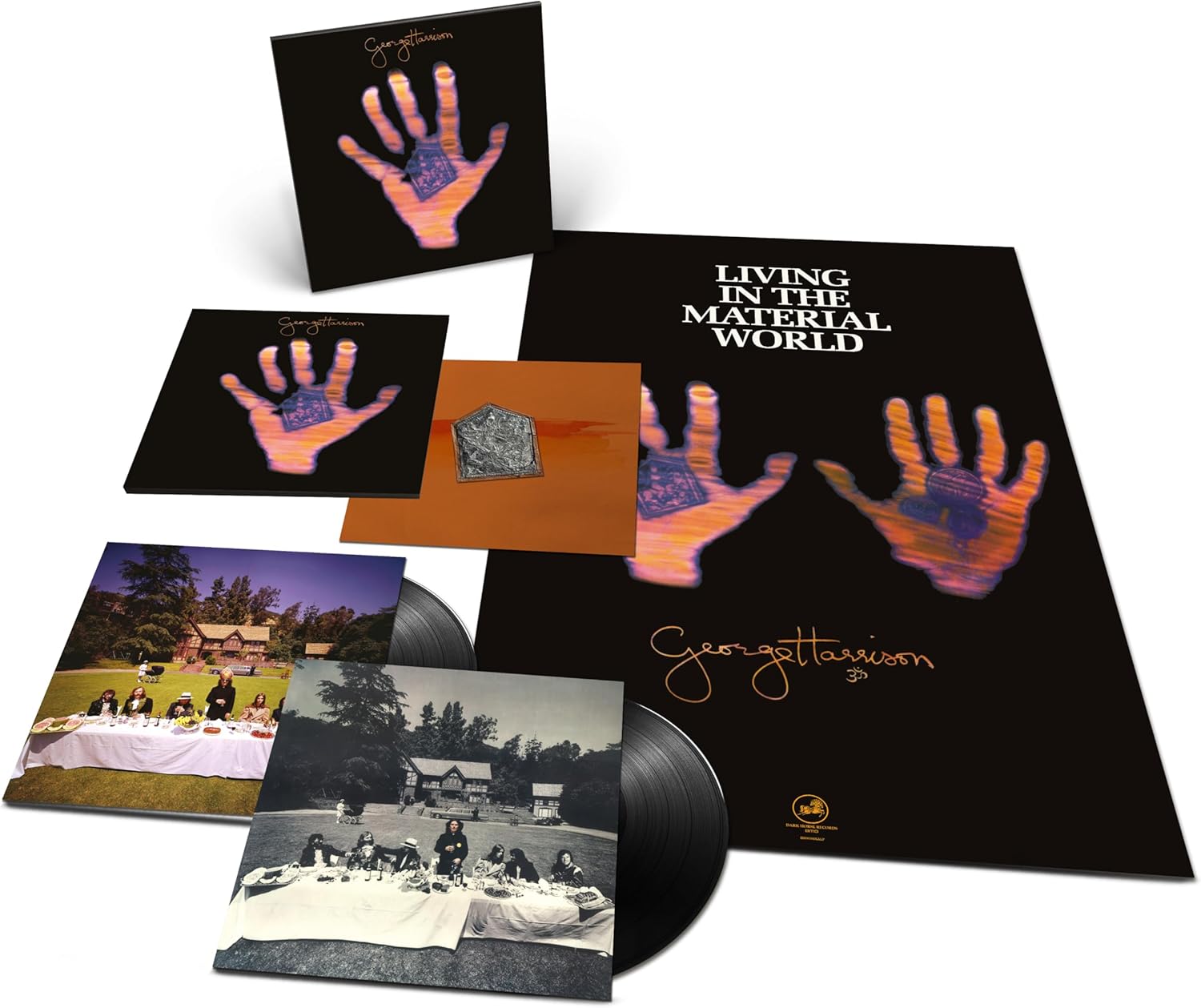 HARRISON, GEORGE - LIVING IN THE MATERIAL WORLD (50TH AAN DELUXE 2LP)