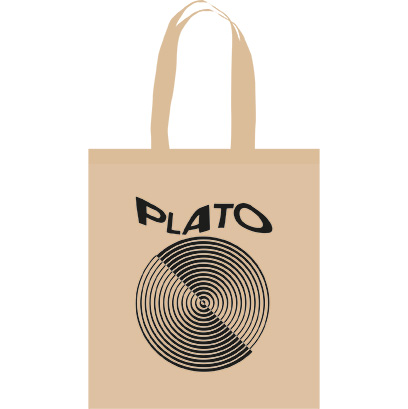 PLATO - TOTE BAG -SPIRAL LOGO-