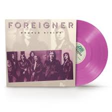 FOREIGNER - DOUBLE VISION -COLOURED-