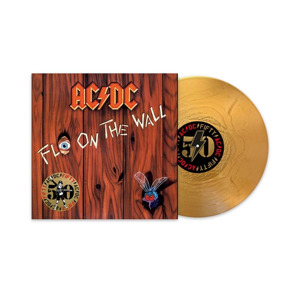 AC/DC - FLY ON THE WALL (50TH ANNIVERSARY GOLD COLOR VINYL)