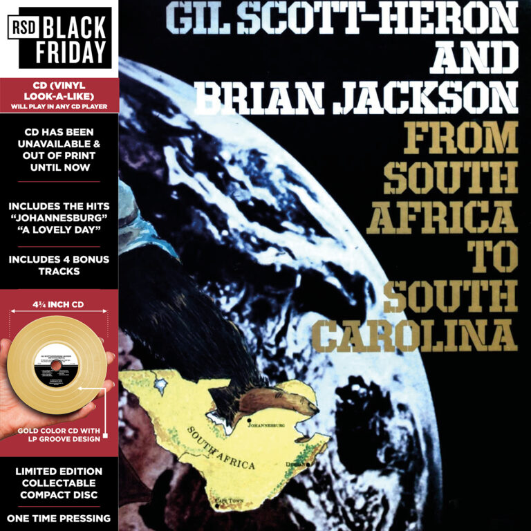 SCOTT-HERON, GIL - FROM SOUTH AFRICA TO SOUTH CAROLINA -LTD-