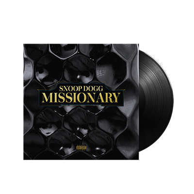 SNOOP DOGG - MISSIONARY -ONYX VINYL/ALT COVER/EXCLUSIVE-