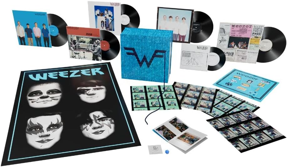 WEEZER - WEEZER -4 LP + 10 INCH EP + 7 INCH + BOOK/30TH-