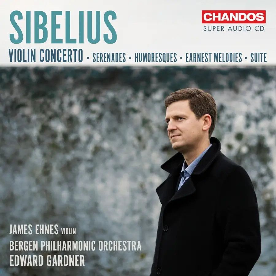 BERGEN PHILHARMONIC ORCHESTRA EDWAR - SIBELIUS WORKS FOR VIOLIN AND ORCHE