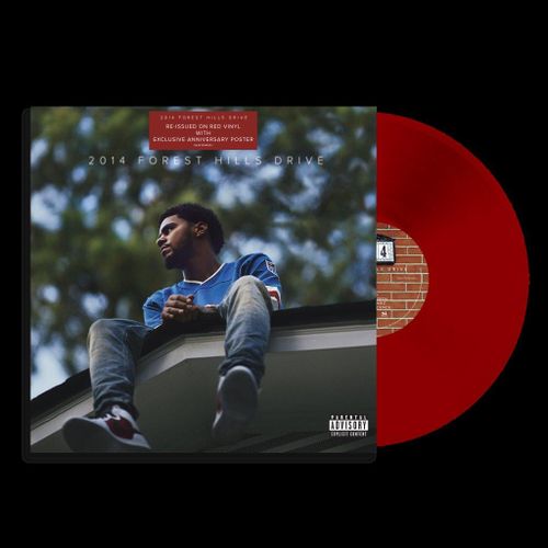 J. COLE - 2014 FOREST HILLS DRIVE -RED VINYL-