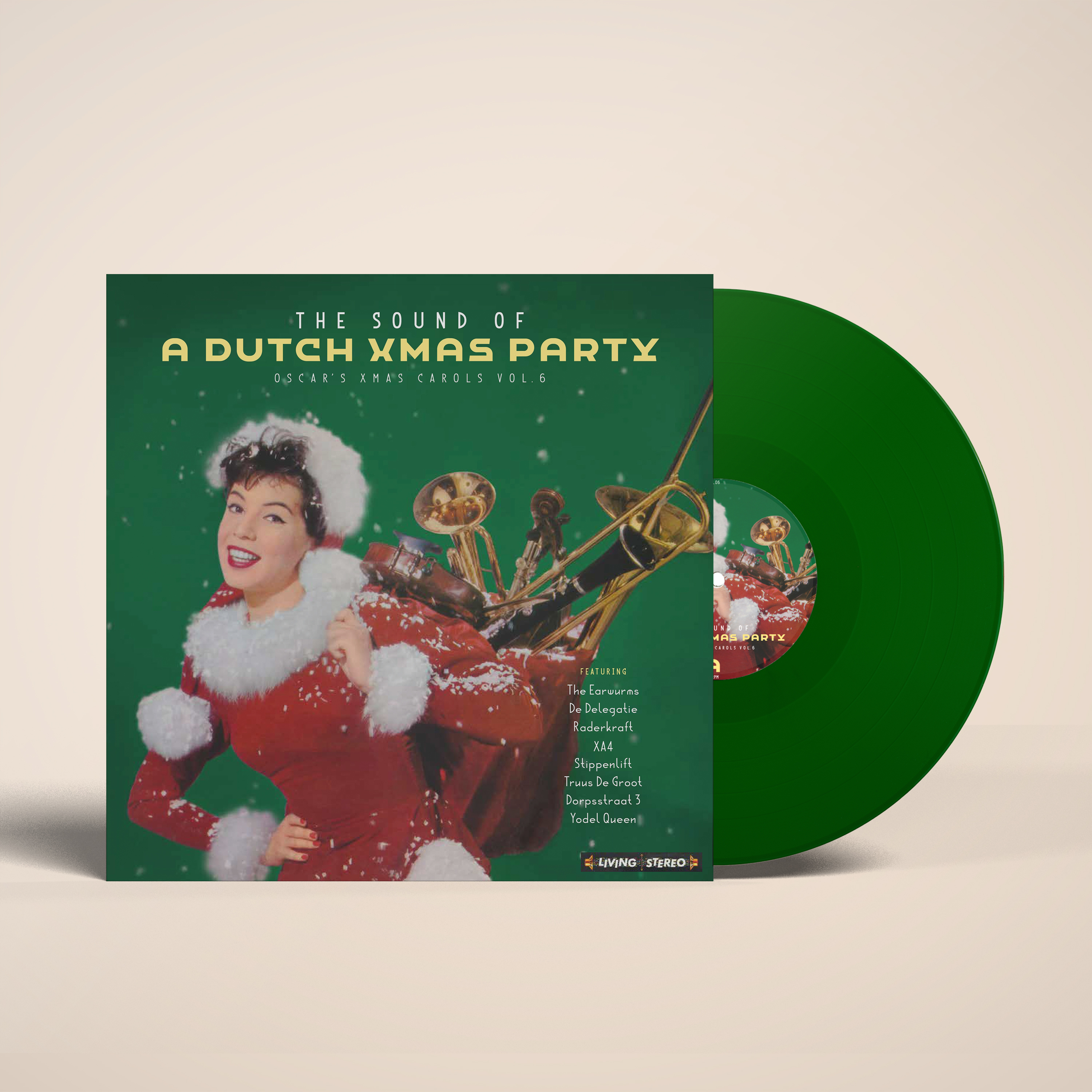 VARIOUS - A DUTCH X-MAS PARTY -GREEN COLOURED-