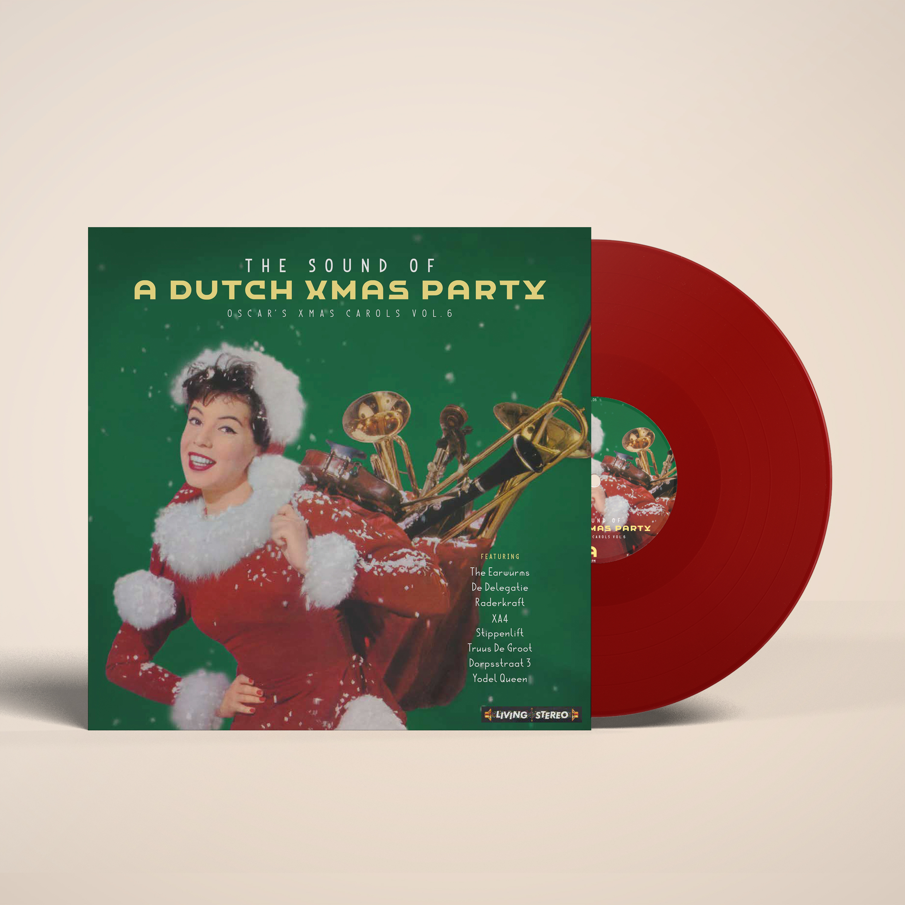 VARIOUS - A DUTCH X-MAS PARTY -RED COLOURED-